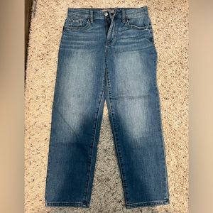 Joe’s jeans cropped wide leg